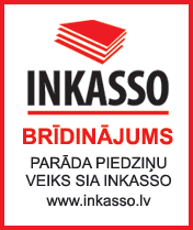 Inkasso brīdinājuma zīmogs